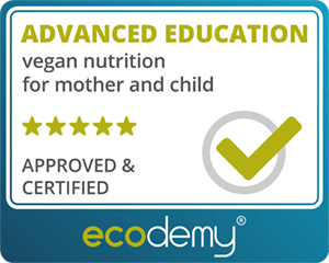 vegan nutrition for mother and child certificate
